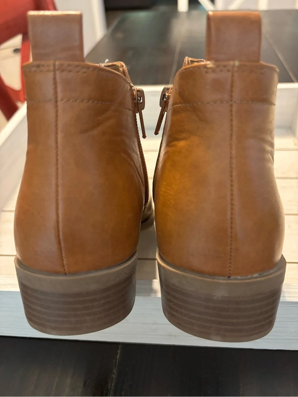 Girls Ankle Boots Low Heel Side Zipper Fall Winter Booties Outdoor Shoes